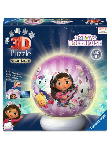 Ravensburger Ravensburger Puzzle 72 Teile Puzzle-Ball Nachtlicht Gabby's Dollhouse in bunt