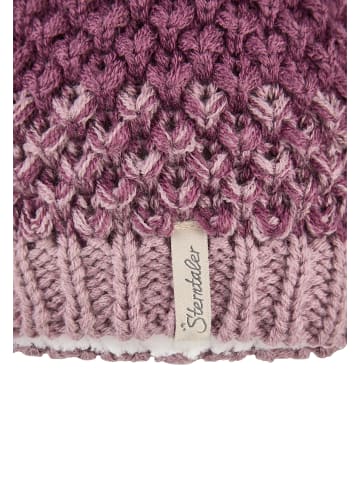 Sterntaler Bommelmütze Farbverlauf in pinkfarben