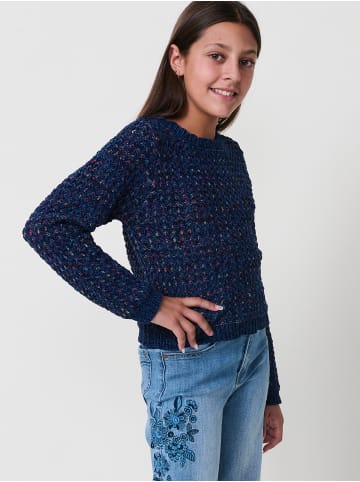 KOROSHI Fantasy-Strickpullover für Jungen in blau