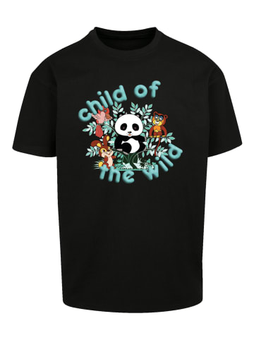 F4NT4STIC Oversize T-Shirt Heroes of Childhood Tao Tao Child Of The Wild in schwarz