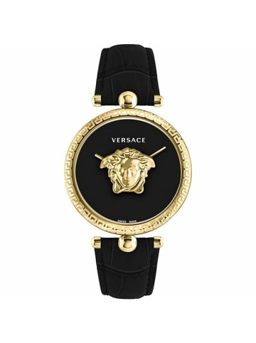 Versace Analoguhr für Damen in Schwarz