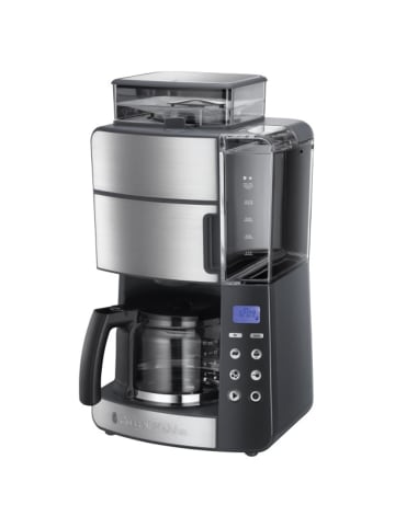 Russell Hobbs Kaffeemaschine Filter25610-56 Grind & Brew Glass in Silber
