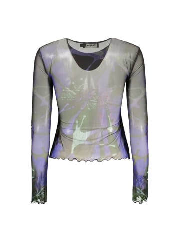 Desigual Blau Polyester T-Shirt