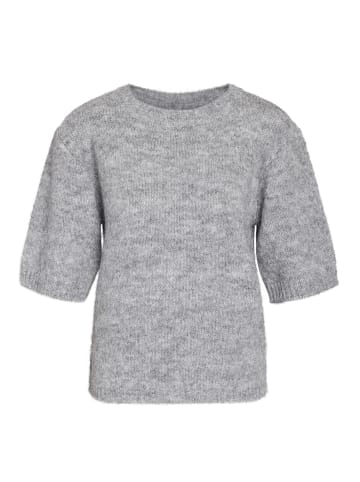Noisy may Strickteil in Light Grey Melange1