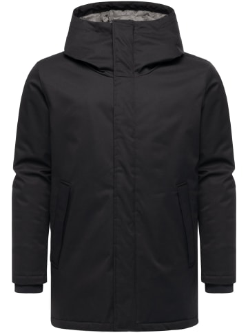 ragwear Kurzmantel Parcan Twill YOUMODO in Black
