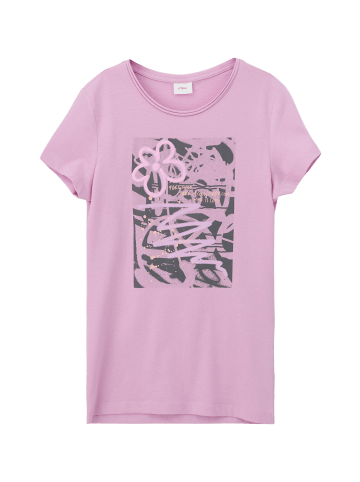 s.Oliver T-Shirt kurzarm in Pink