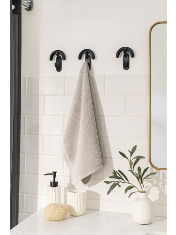 möbel-direkt Design-Garderobenhaken 3er-Set Designer: LUIGI CARAMELLA in schwarz