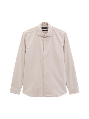 Marc O'Polo Cord-Hemd shaped in Linen Beige