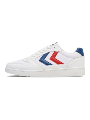 Hummel Hummel Sneaker Center Court Erwachsene Leichte Design in WHITE/BLUE/RED