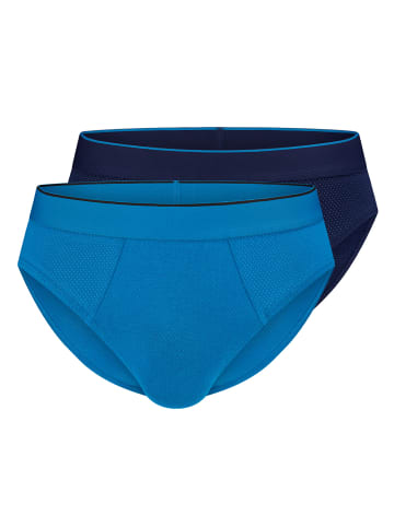 Sloggi Slip / Unterhose EVER Airy in Blue-Dark Combination