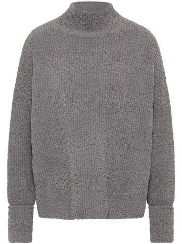 myMo Strickpullover in Grau