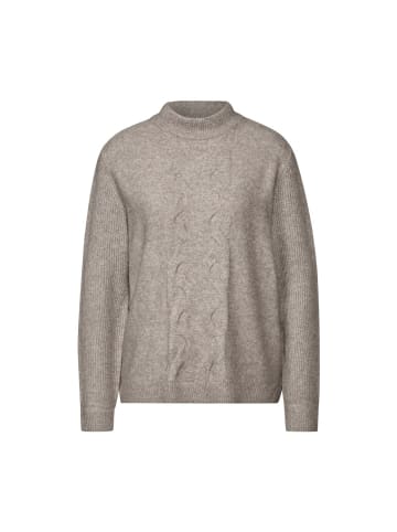 Street One Pullover in mocha beige mel.