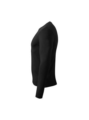 Longsleeve "Attitude Langarmshirt" in Schwarz