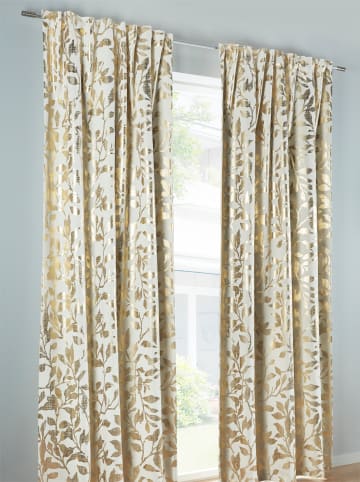 Heine Dekoschal in goldfarben