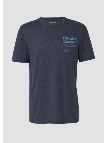 s.Oliver T-Shirt in 59D2_navy