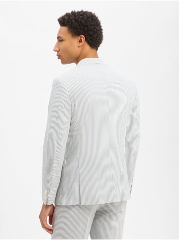Finshley & Harding London Sakko Brixdon in hellblau ecru - 0001
