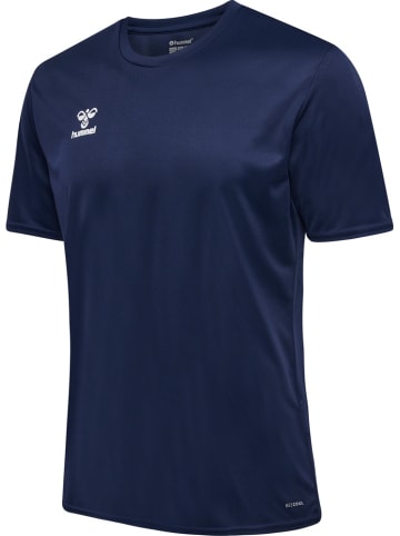 Hummel T-Shirt "Hmlessential Jersey S/S" in Blau