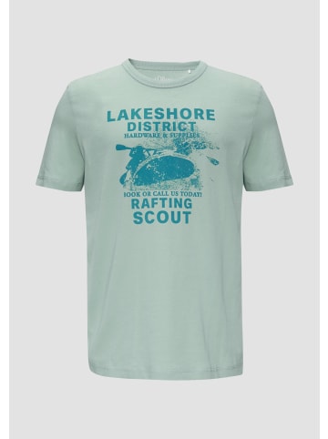 s.Oliver T-Shirt in 72D4_salbeigrün