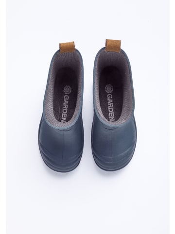 Gardena Regenstiefel mit Logo-Patch und Profilsohle in Blau