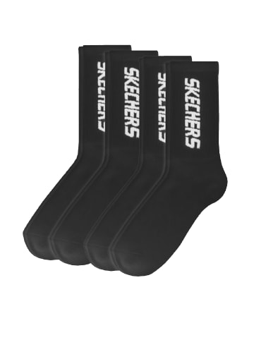 Skechers Socken Unisex Tennis Sock cushioned line 4p in Black