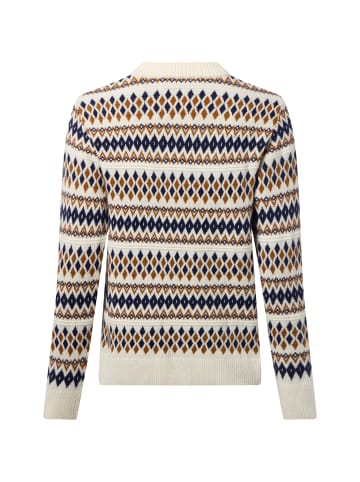 Gant Strickpullover in ecru marine - 0001