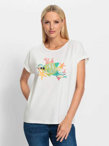 Heine T-Shirt in ecru