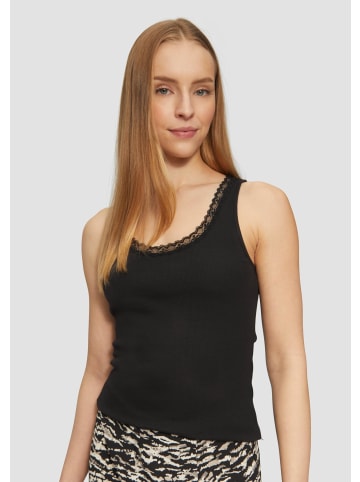 QS T-Shirt in 9999_schwarz