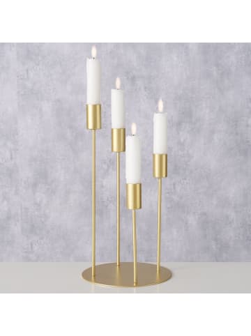 Boltze Kerzenhalter in gold