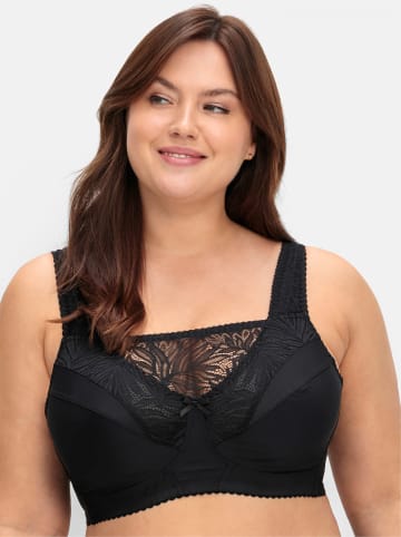 sheego Bügelloser BH in schwarz