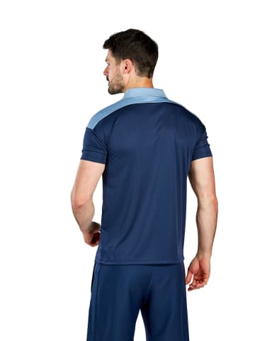 erima Herren Change By Erima Poloshirt in new navy/faded denim/weiß
