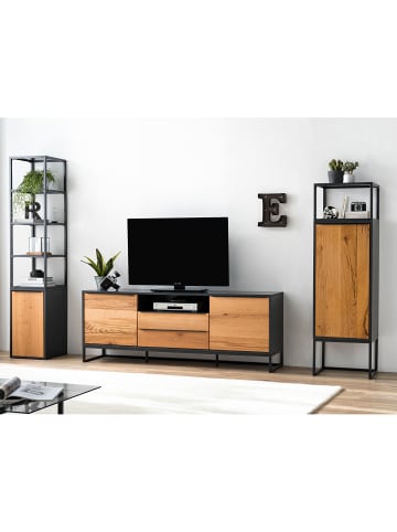 home24 Schrank Barview I in Eiche / Anthrazit