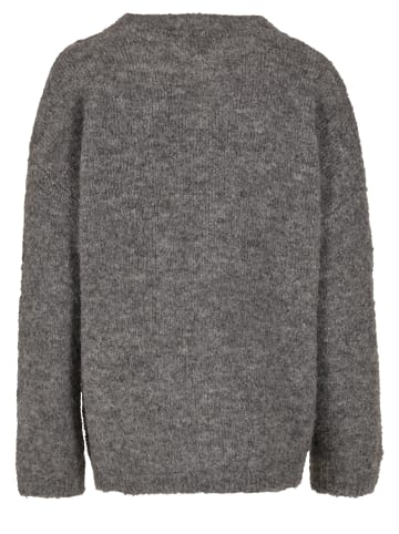 Noisy may Noisy may Gestrickte Strickjacke in medium grey melange