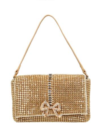 myMo Women Flap Bag in Gold