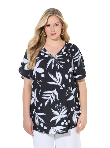 Ulla Popken Bluse in schwarz