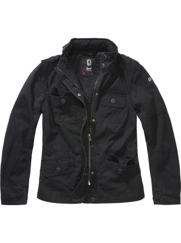 Brandit Jacke "Women Britannia Jacket" in Schwarz