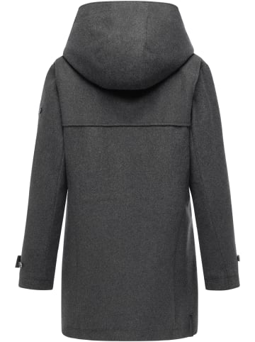 ragwear Wintermantel Duffina YOUMODO in Dark Grey