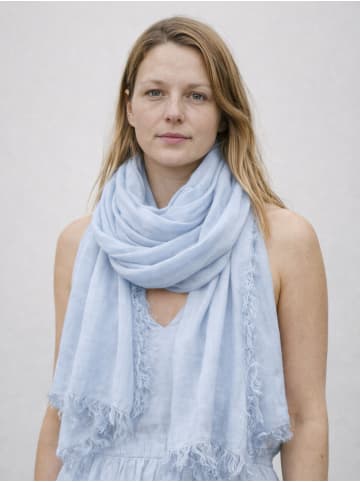 collezione alessandro Schal " Schmeichler " in hellblau