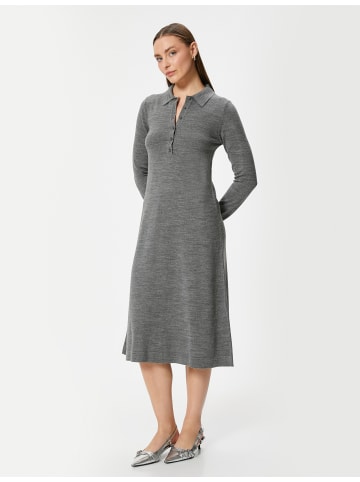 KOTON Kleid in Anthrazit