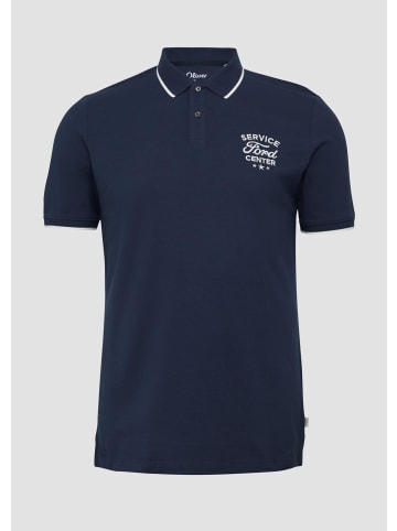 s.Oliver Polo-Shirt  in  58D1_tiefblau