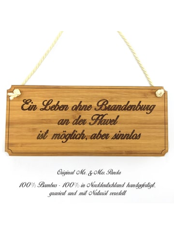 Mr. & Mrs. Panda Wanddeko Brandenburg an der Havel mit Spruch in Keine Angabe
