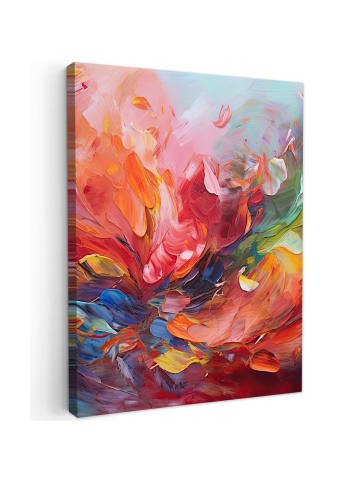 MuchoWow Leinwand bilder Abstrakte Farbexplosion (BxH)
