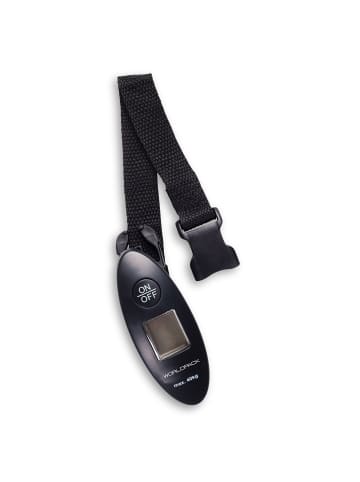 Worldpack Kofferwaage 4 cm in schwarz