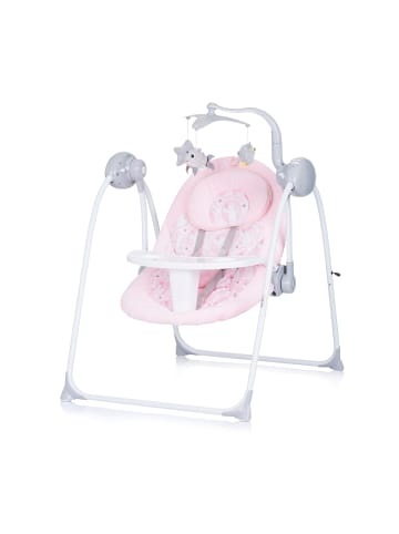 Chipolino Babywippe Nux klappbar Musik in rosa