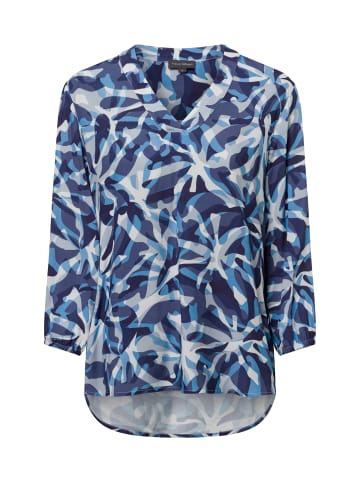 Franco Callegari Bluse Lola in marine blau - 0004