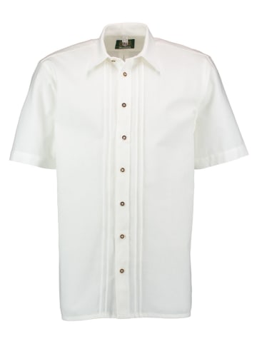 OS-Trachten Trachtenhemd Umowie in weiß