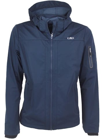 cmp Softshelljacke MAN JACKET ZIP HOOD in Blau