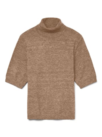 Vero Moda Strickpullover in Fossil