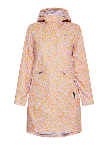 Schmuddelwedda Damen Regenparka in Pastelllavendel Orange Leo