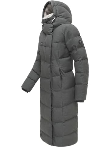 ragwear Wintermantel Pavla Long in Grey