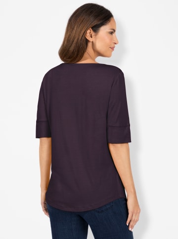 WITT WEIDEN T-Shirt in aubergine